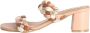 Mexx Beige Gevlochten Muiltjes Juliette Multicolor Dames - Thumbnail 7