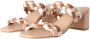 Mexx Beige Gevlochten Muiltjes Juliette Multicolor Dames - Thumbnail 8