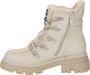 Mexx Enkellaarzen Kold Dames Off White Dames laarzen - Thumbnail 4