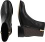 Michael Kors Regan Flat Bootie Black Brown-kort laarsje-enkel laarsje - Thumbnail 3