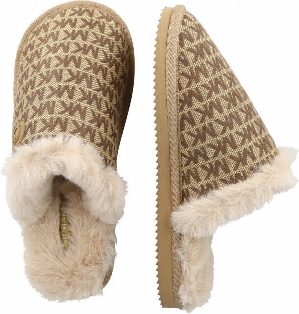 Michael Kors Janis Slipper Beige Multi Vrouwen