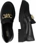 Michael Kors Zwarte leren loafers met metalen details Black Dames - Thumbnail 7