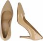 Michael Kors womens leather pumps court schoenen high heel dorothy Beige Dames - Thumbnail 18
