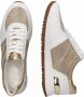 Michael Kors Allie sneaker van leer met glitter details - Thumbnail 2