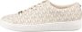 Michael Kors Keaton Lace Up Dames Sneakers Vanille - Thumbnail 8