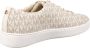 Michael Kors Keaton Lace Up Dames Sneakers Vanille - Thumbnail 10