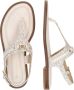 Michael Kors Dames Sandalen Mandy Thong Sandal Cream Beige - Thumbnail 5