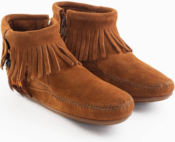 Minnetonka Laarzen CONCHO FEATHER SIDE ZIP BOOT - Foto 3