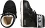 Moon boot Zwarte Slip-On Laarzen met Zilveren Metalen Oogjes Black Dames - Thumbnail 9
