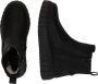 Mustang Shoes Plateaulaarsjes ritssluiting-enkellaars met elastische brei-inzet aan de buitenkant - Thumbnail 2