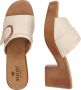 Mustang Shoes Slippers blokhak zomerschoen slippers met grote decoratieve gesp - Thumbnail 11