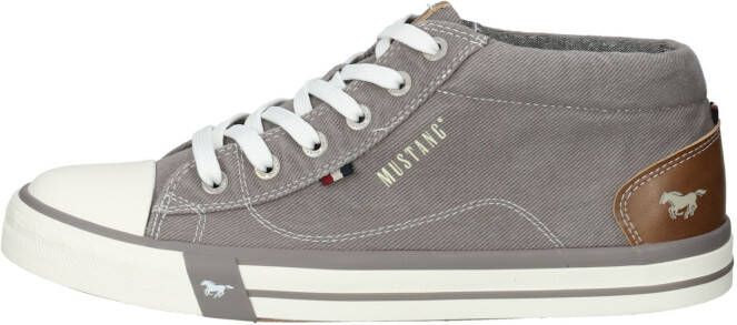 Mustang Shoes Sneakers veterschoen halfhoge schoen vrijetijdsschoen met rubberen kap - Foto 2