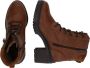 Mustang Shoes Laarsjes veterschoenen blokhak trachtenenkellaars met ritssluiting - Thumbnail 4