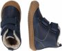 Naturino velcro effen warme hoge schoenen Bubble navy - Thumbnail 3