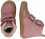 Naturino Bubble velcro effen warme hoge schoenen- Oud roze - Thumbnail 4