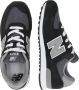 New Balance 574 V1 sneakers zwart grijs wit Suede Meerkleurig 36 - Thumbnail 3