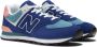 New Balance ML574GD2 Mannen Blauw Sneakers - Thumbnail 5