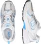 New Balance Retro Sneakers Wit Hemelsblauw - Thumbnail 11