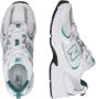 New Balance Mr530 Lage Heren Sneakers Wit Groen - Thumbnail 13