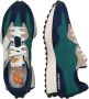 Nike New Balance 327 Heren Sneaker Groen Blauw - Thumbnail 3