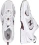 New Balance U530CSF White Dark Ice Wine - Thumbnail 3