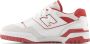 New Balance 550 Basketball Schoenen white white red maat: 38.5 beschikbare maaten:36 37.5 38.5 39.5 40.5 - Thumbnail 4