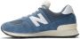 New Balance Klassieke Sneakers U574 RBJ Stijl Blue Heren - Thumbnail 12