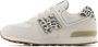 New Balance 574 V1 sneakers dierenprint offwhite blauw Ecru Suede 36 - Thumbnail 22