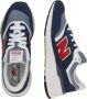 New Balance 997 sneakers donkerblauw lichtblauw rood - Thumbnail 5
