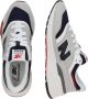 New Balance 997 sneakers lichtgrijs donkerblauw rood - Thumbnail 5