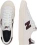 New Balance 100 Unisex Sneakers Wit Rood - Thumbnail 3