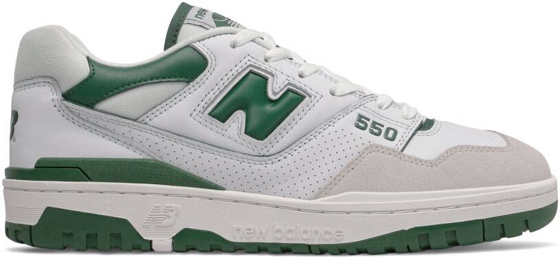 New Balance 550 sneaker van leer met suède details - Foto 6
