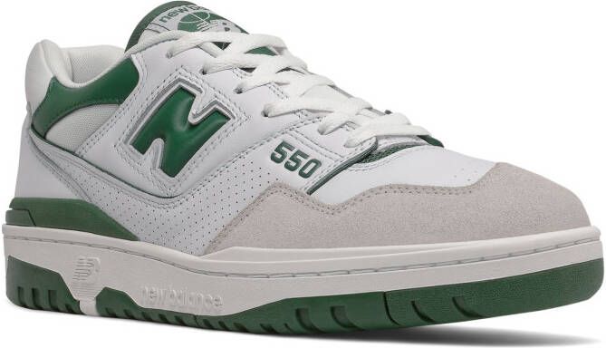 New Balance 550 sneaker van leer met suède details - Foto 8