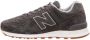 New Balance Classics ML574 Heren Sneakers Sportschoenen Schoenen Leer Grijs ML574EPC - Thumbnail 6