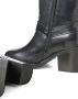 Newd Tamaris Laarsjes van leer in bikerlook - Thumbnail 4