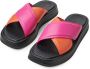 Tamaris Zwarte Elegante Open Platte Sandalen Black Dames - Thumbnail 17