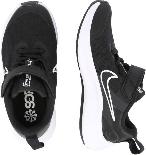 Nike Star Runner 3 Sportschoenen Kleuters Zwart Grijs Wit - Foto 7