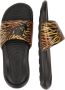 Nike Victori One Slipper met print voor dames Black Black Dames - Thumbnail 13