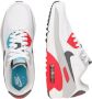 Nike Air Max 90 LTR Sneakers Wit Grijs Blauw Rood - Thumbnail 3