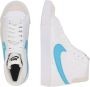 Nike Blazer Mid (gs) Basketball Schoenen white blue lightning black white maat: 40 beschikbare maaten:36.5 37.5 38.5 39 40 - Thumbnail 7