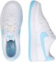 Nike Kinderschoenen Air Force 1 White White Aquarius Blue- White White Aquarius Blue - Thumbnail 11