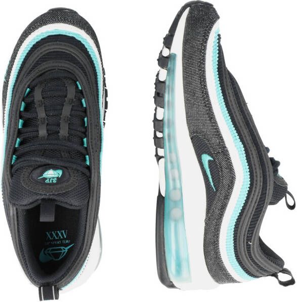 Nike Air Max 97 (GS) sneakers antraciet wit turquoise - Foto 5