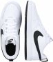 Nike Court Borough Low 2 (GS) leren sneaker wit zwart - Thumbnail 9