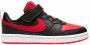 Nike court borough low 2 sneakers zwart rood kinderen - Thumbnail 19