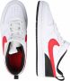 Nike Court Borough Low 2 (GS) sneakers wit rood zwart - Thumbnail 18