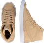 Nike Blazer Mid Premium (W) Dames Sneakers Schoenen Leer Beige DQ7572 - Thumbnail 4