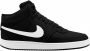 Nike Wmns Court Vision Mid Zwarte Sneaker 37 5 Zwart - Thumbnail 41