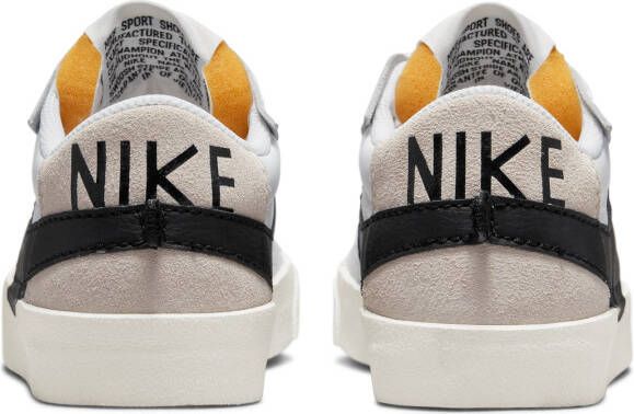 Nike Jumbo Lage Schoen Wit Zwart Wit Zeil White Dames - Foto 8