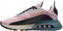Nike Air Max 2090 Damesschoen Light Arctic Pink Ozone Blue Healing Orange Black Dames - Thumbnail 4