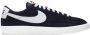 Nike Blazer Low Prm Vntg Suede Black White Schoenmaat 40 1 2 Sneakers 538402 004 - Thumbnail 7
